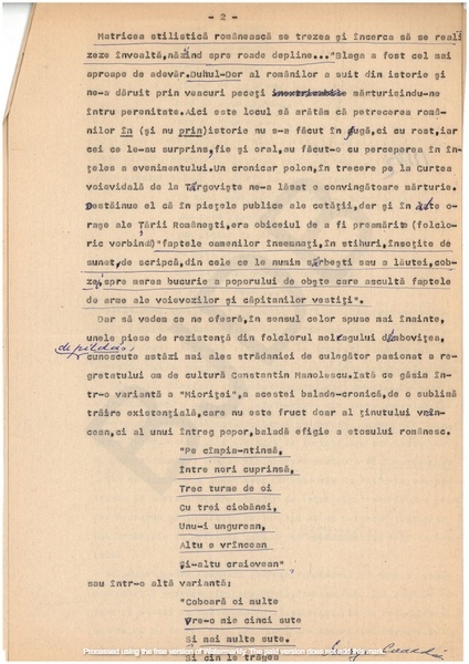 M-1252-2 - Istorie și duh românesc. GEORGE COANDĂ